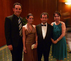 GYC Dinner (Left to Right) Vedran Azman with Ece, Turgut & Lutfiye Allahmanli